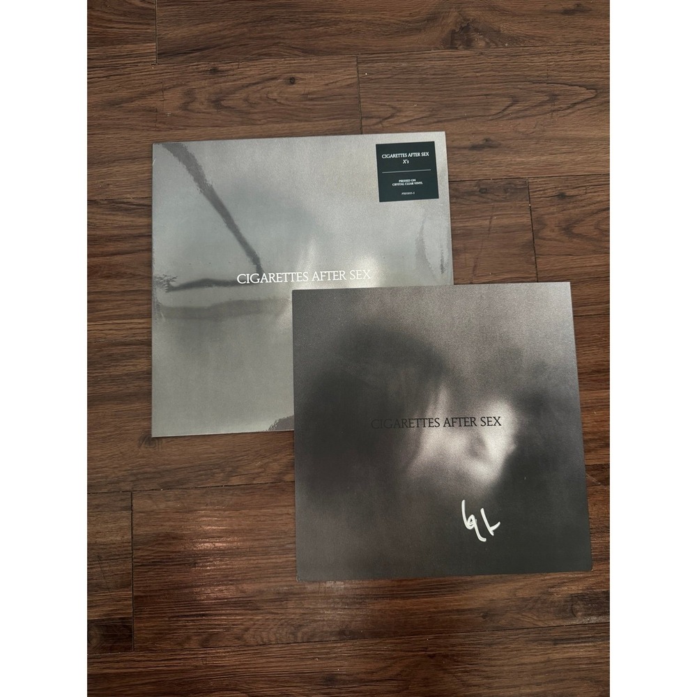 Signed cigarettes after sex X's Vinyl NEW ✅❤️ Indies Clear Vinyl + Signed Print